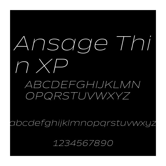 Ansage Thin XP