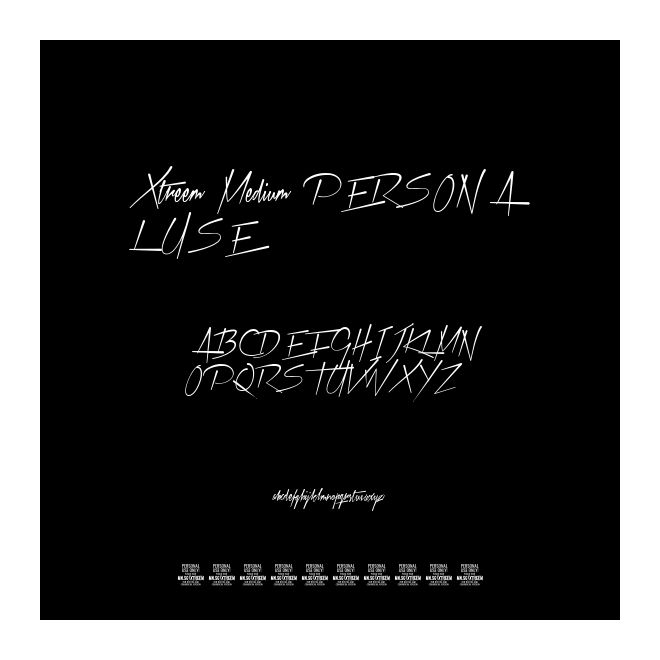Xtreem Medium PERSONAL USE