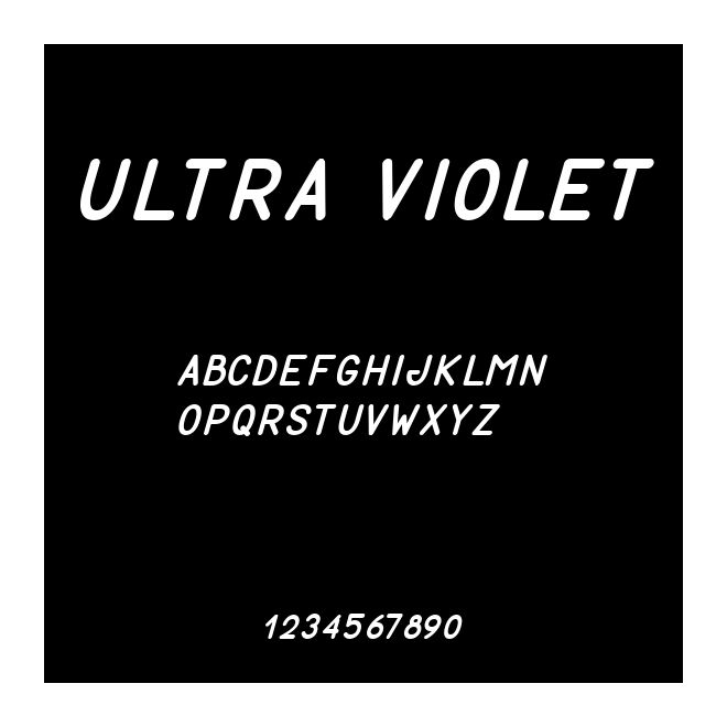 ULTRA VIOLET