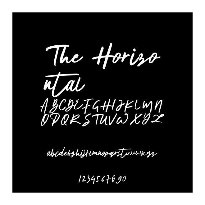 The Horizontal