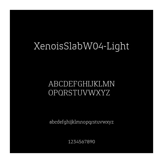 XenoisSlabW04-Light