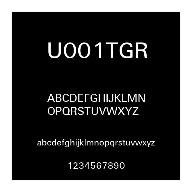 U001TGR