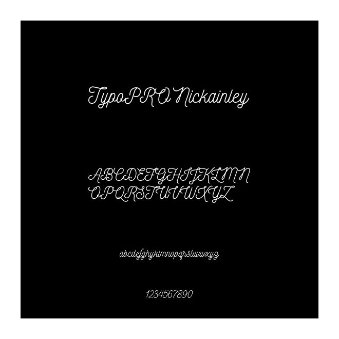 TypoPRO Nickainley