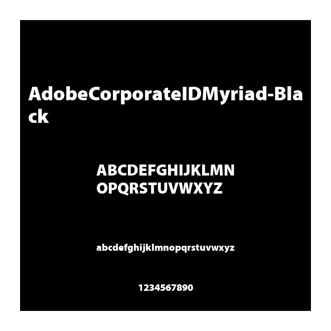 AdobeCorporateIDMyriad-Black