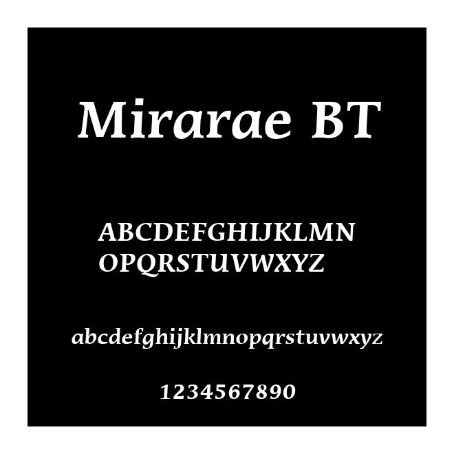 Mirarae BT