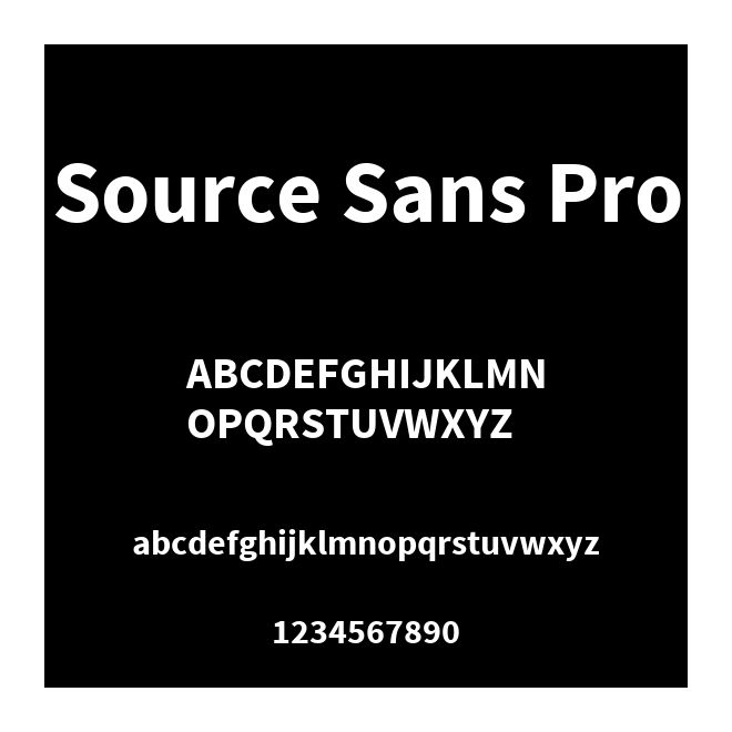 Source Sans Pro