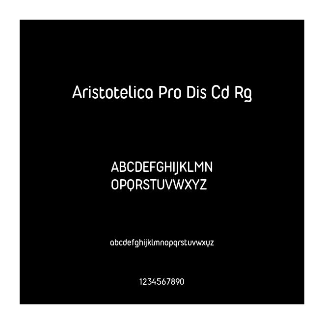 Aristotelica Pro Dis Cd Rg
