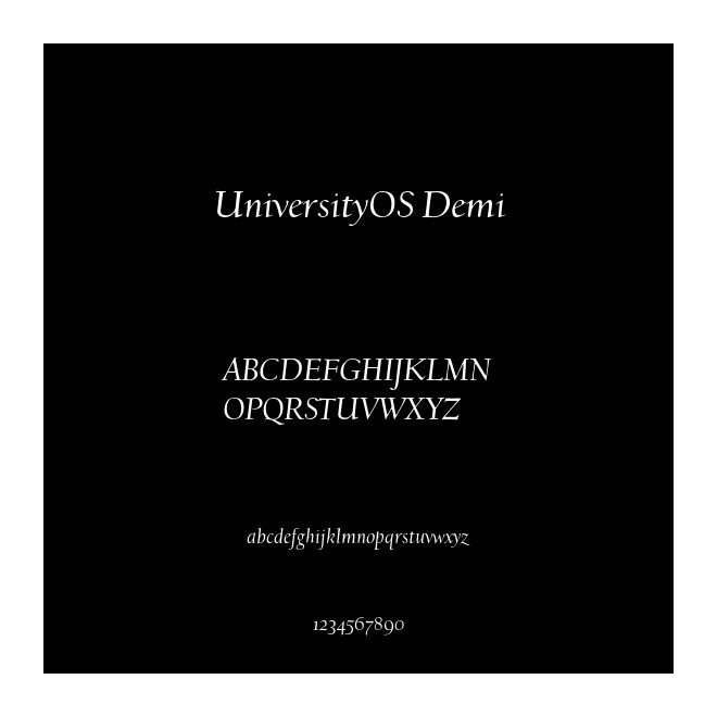UniversityOS Demi