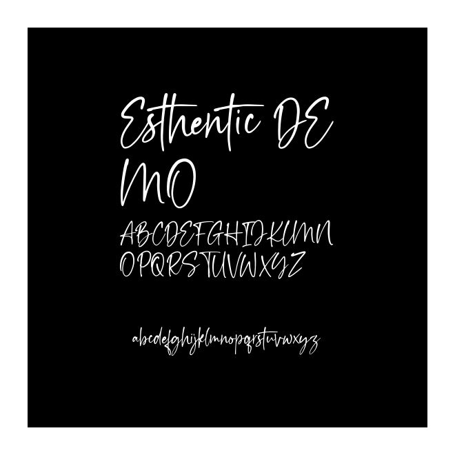 Esthentic DEMO