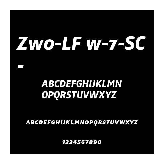Zwo-LF w-7-SC-
