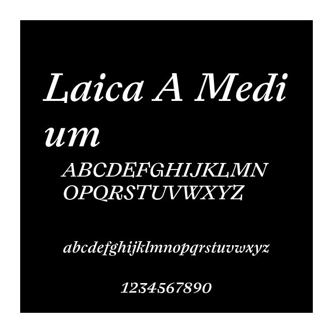 Laica A Medium