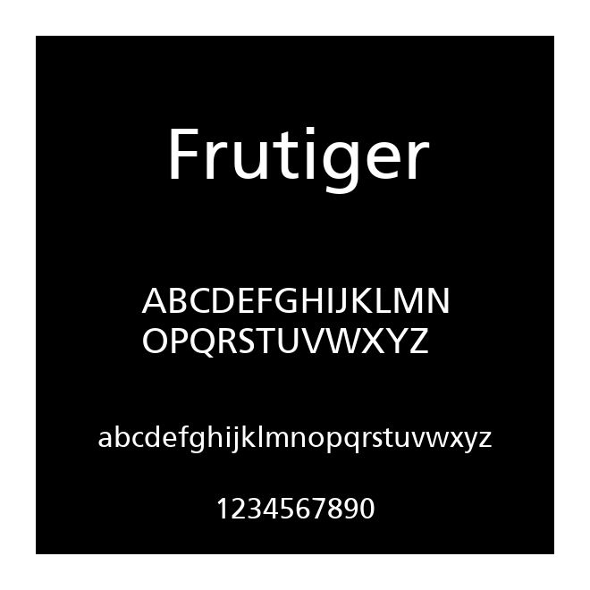 Frutiger