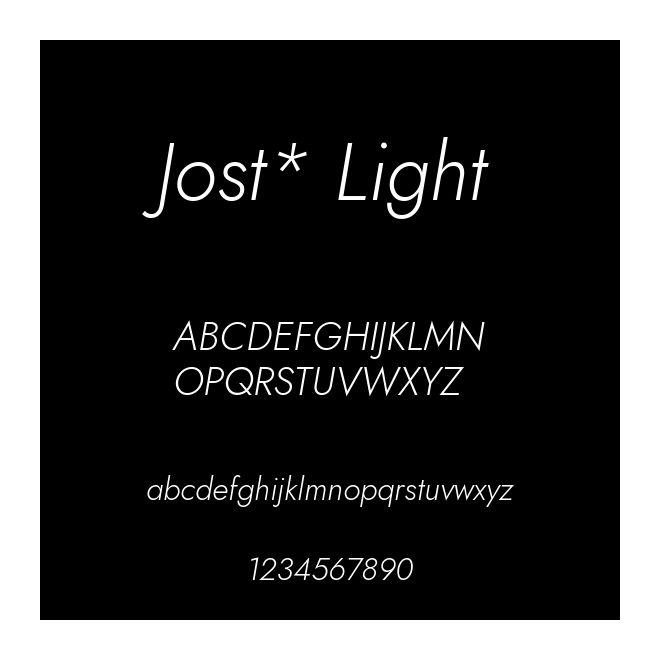 Jost* Light