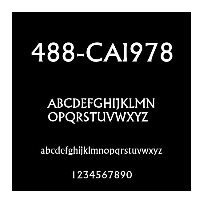 488-CAI978