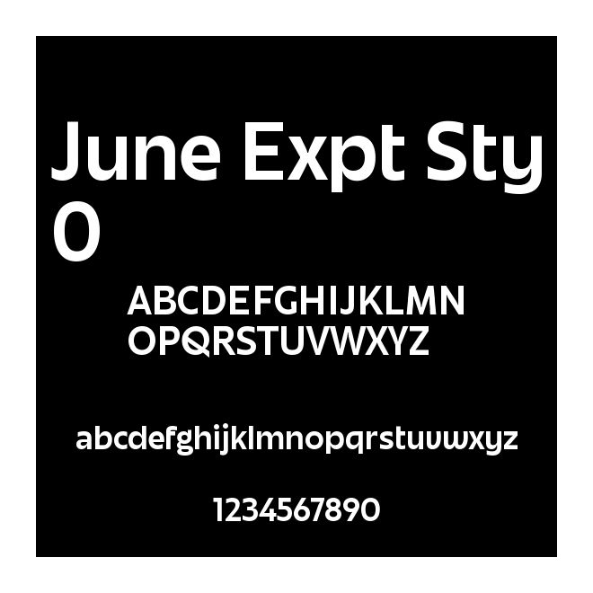 June Expt Sty0