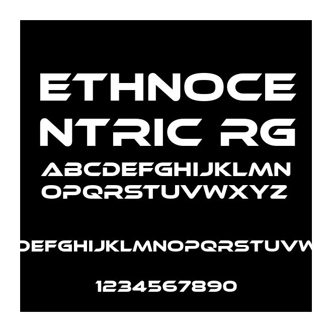Ethnocentric Rg