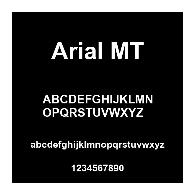 Arial MT