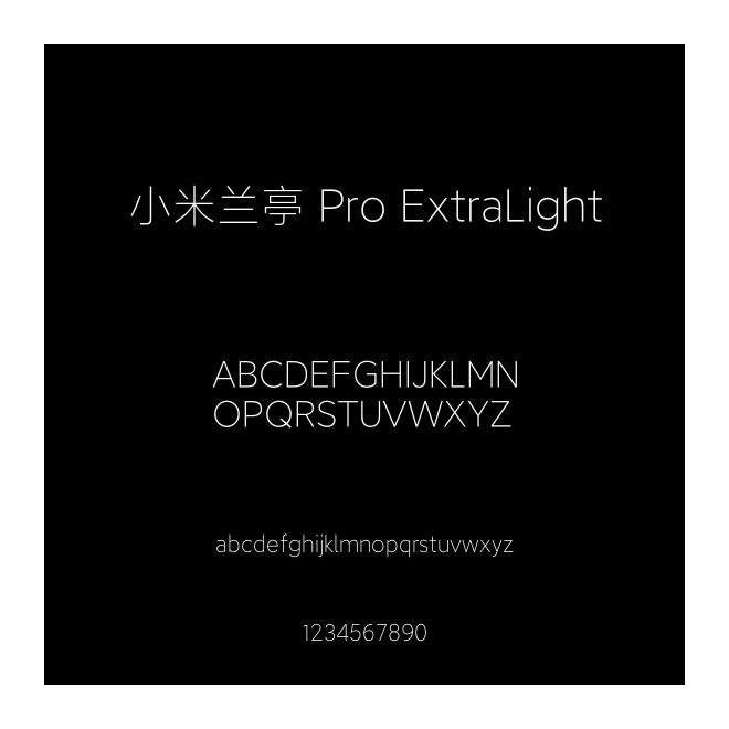 小米蘭亭 Pro ExtraLight