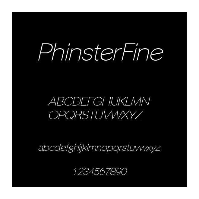 PhinsterFine
