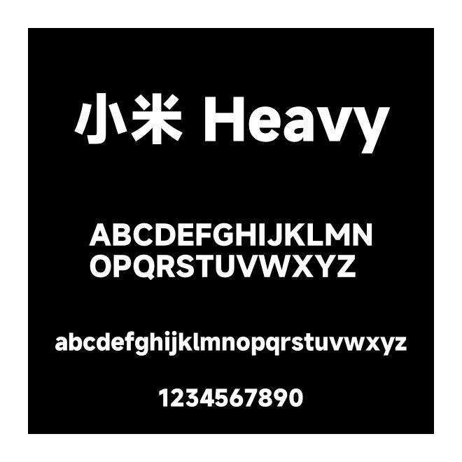 小米 Heavy
