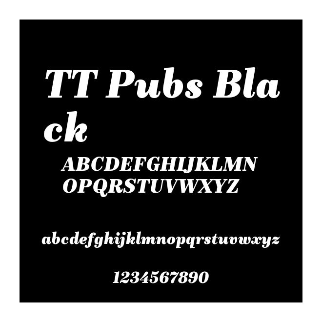 TT Pubs Black