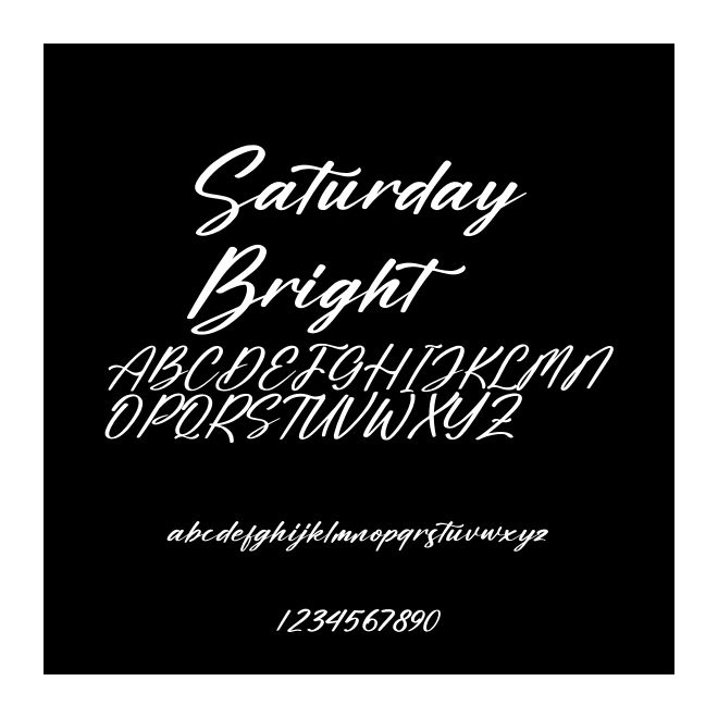 Saturday Bright