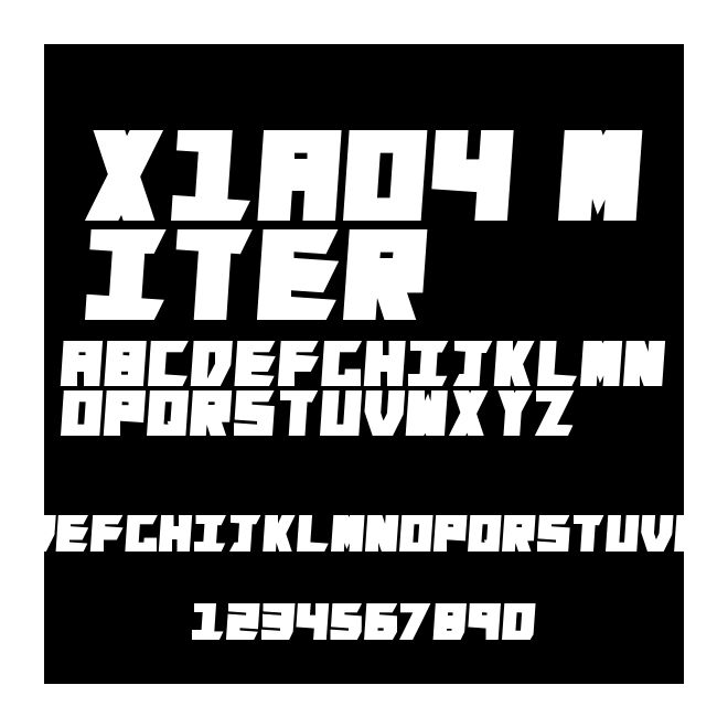 x1ao4 miter