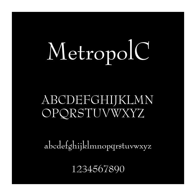 MetropolC