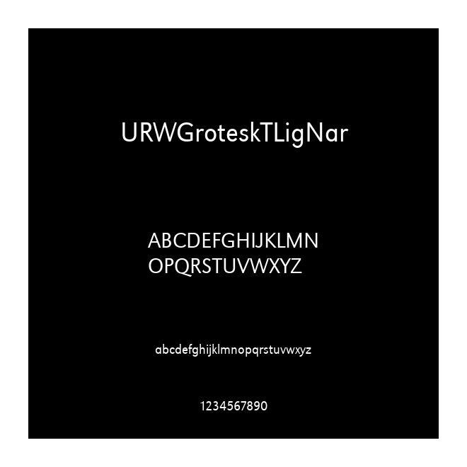 URWGroteskTLigNar