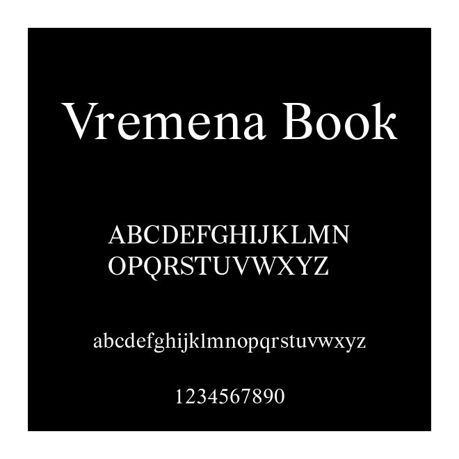 Vremena Book