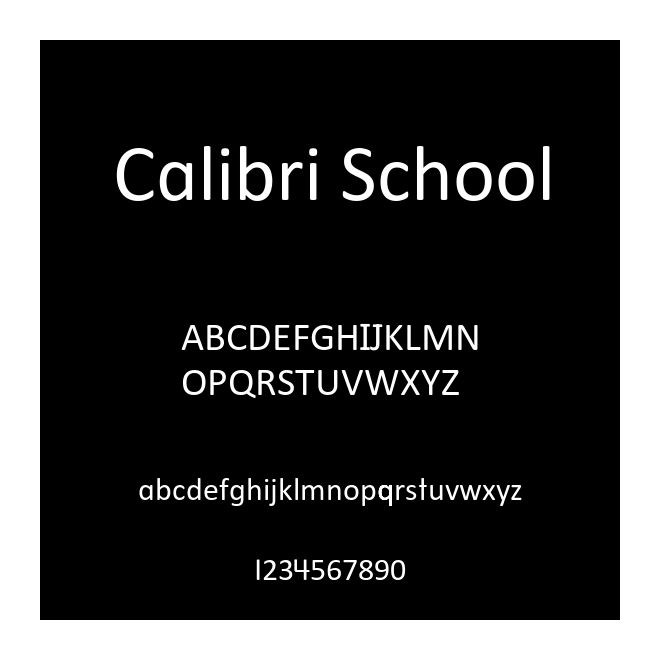 Calibri School