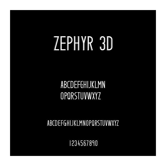 Zephyr 3D