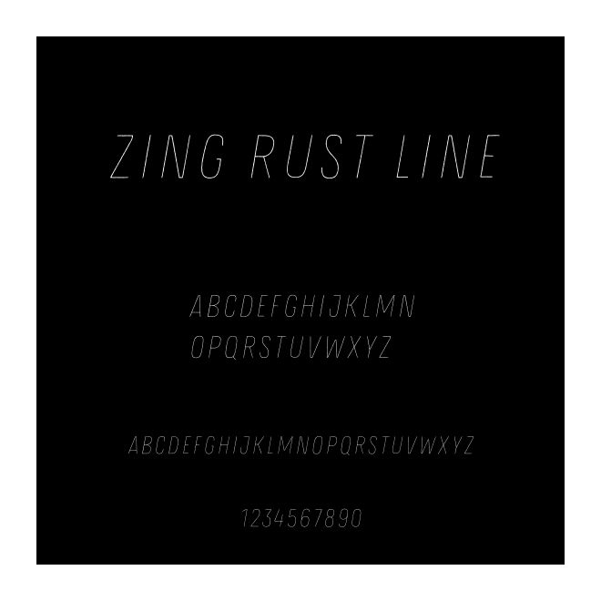 Zing Rust Line