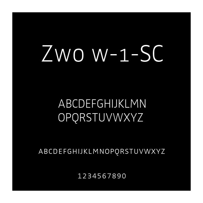 Zwo w-1-SC