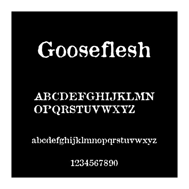 Gooseflesh