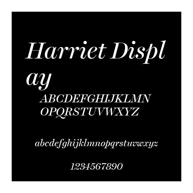 Harriet Display