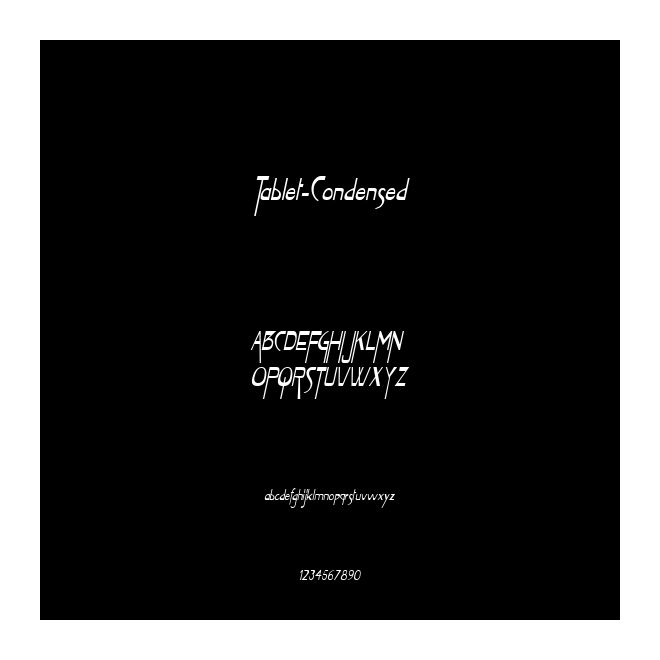 Tablet-Condensed