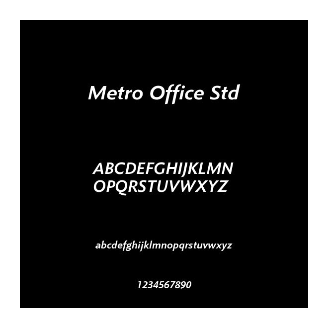 Metro Office Std