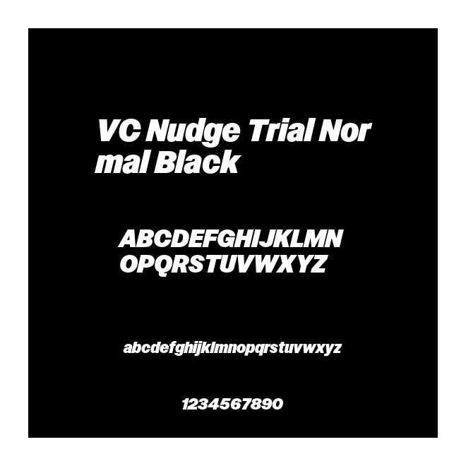VC Nudge Trial Normal Black