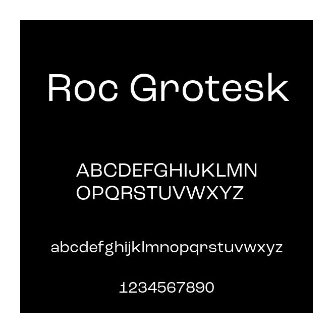 Roc Grotesk