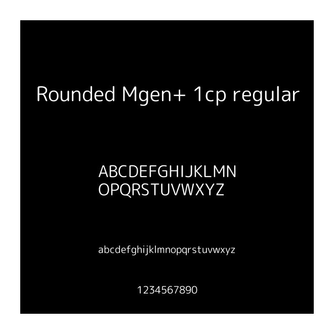 Rounded Mgen+ 1cp regular