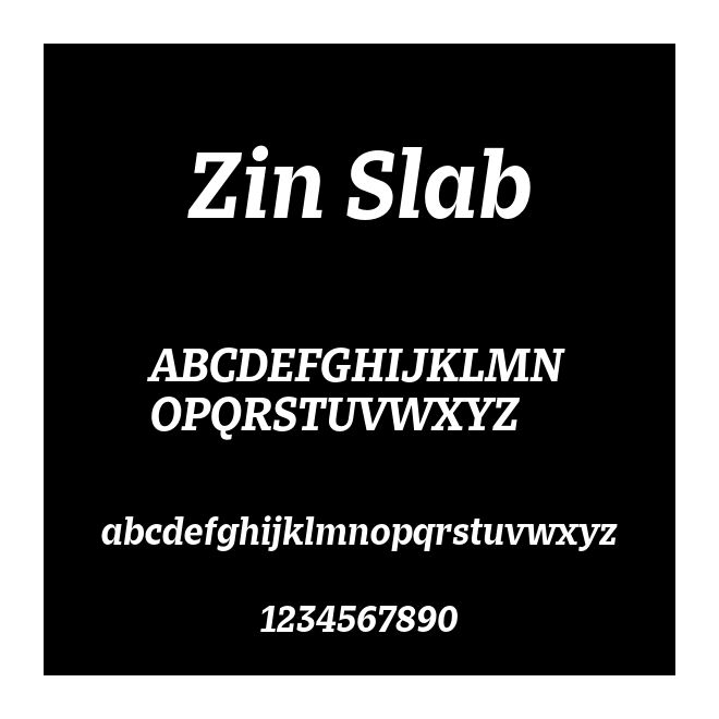 Zin Slab