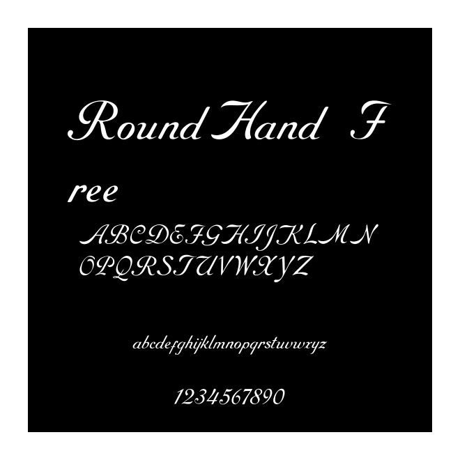 RoundHand Free