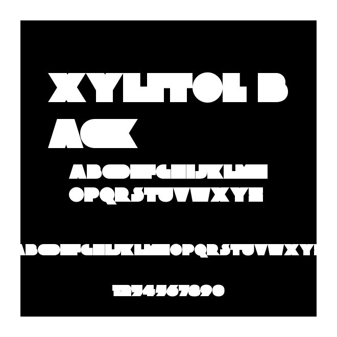 Xylitol Back