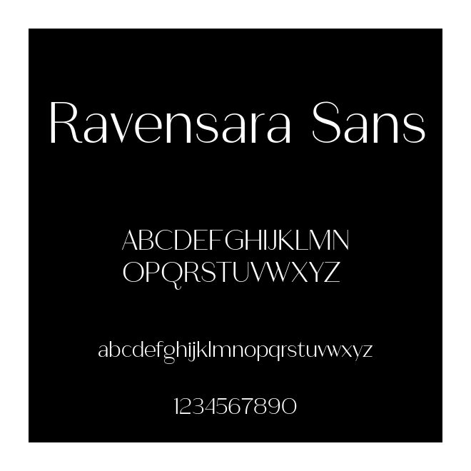 Ravensara Sans