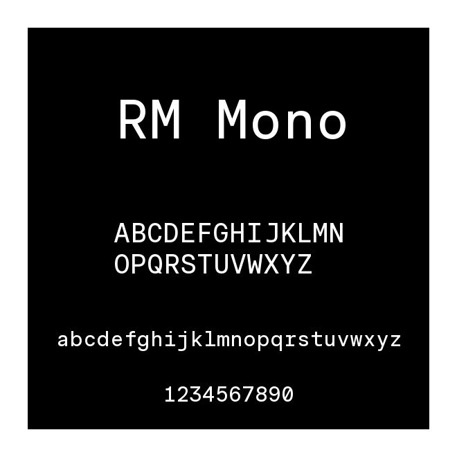 RM Mono