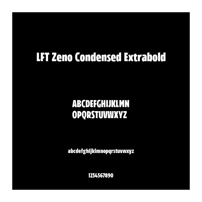 LFT Zeno Condensed Extrabold