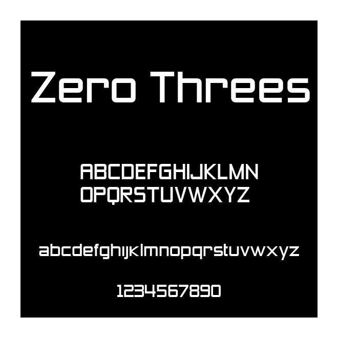 Zero Threes