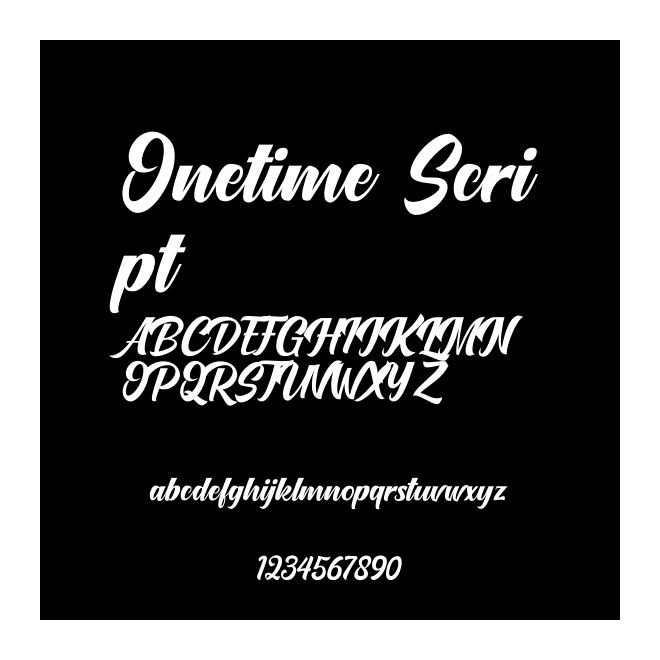 Onetime Script