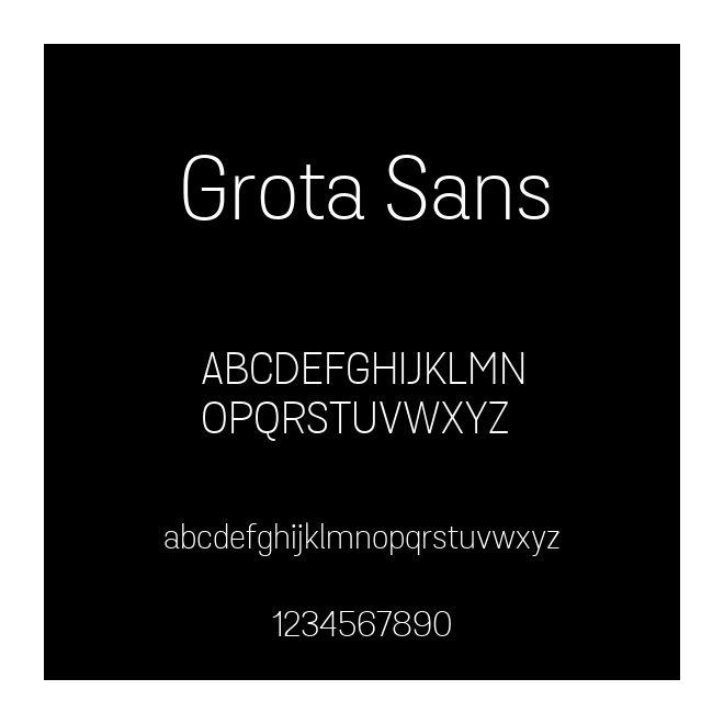 Grota Sans